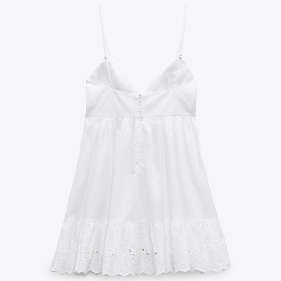 ZARA Short Poplin Dress XXL NWT - Picture 7 of 14